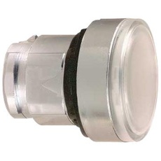 【ZB4BH013】PB HEAD ILL FLUSH WHITE P/PUSH LED