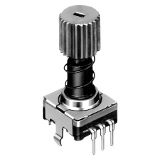 【EC11E152U402】ENCODER PUSH LOCK 11MM 30D 15PPR