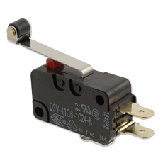 【D3V-166M-1C25】MICROSWITCH SPDT 16A ROLLER