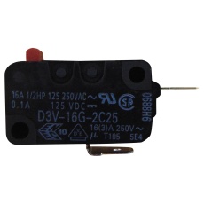 【D3V-16G-2C25】MICROSWITCH SPST-NC 16A PIN PLUNGER