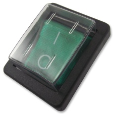 【C1353ALGNCB】SWITCH ANTIBACTERIAL DPST ILLUM GRN