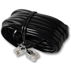 【PS11457】CABLE RJ11-RJ11 (6P4C) BLACK 3M