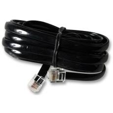 【PS11460】CABLE RJ11-RJ11 (6P6C) X WIRE BLK 3M