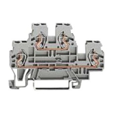 【870-501】TERMINAL BLOCK DIN RAIL 4POS 12AWG