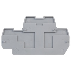 【870-518】END PLATE DOUBLE DECK 2MM GREY