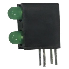 【L-7104MD/2GD】HOUSING LED W/2 LED GREEN