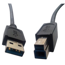 【2585A-1】CABLE USB 3.0 A TO B HIGH SPEED 1M