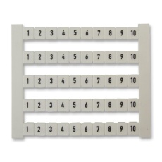 【0523060001】TERMINAL BLOCK MARKER 1-10 5MM