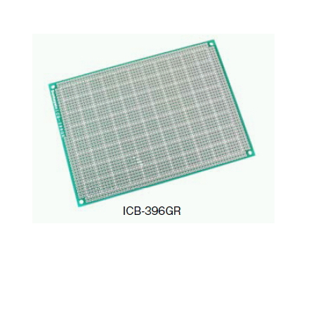 【ICB-396GR】『フルレジストユニバーサル基板』(ICB-396シリーズ)緑
