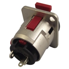 【NJ3FP6C】SOCKET 1/4inch JACK PANEL LOCKING