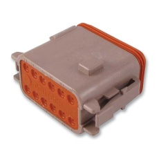 【DT06-12SD-CE06】PLUG DT BROWN D KEY 12WAY