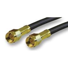 【135101-02-12.00】CABLE ASSY RG-174 BLACK 12IN