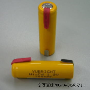 【BK-1AA1000NC.0】ニッカド電池 単3形 1.2V 1000mA 4本パック(タブ付)