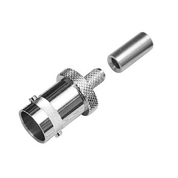 【BJ-1.5CA-75】BNC型コネクタ(JACKS(Crimp Type)75Ω)
