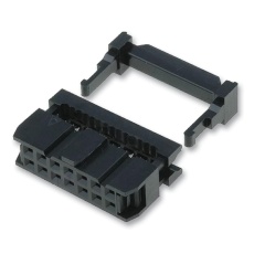 【T812108A101CEU】SOCKET IDC S/RELIEF 2.54MM 8WAY