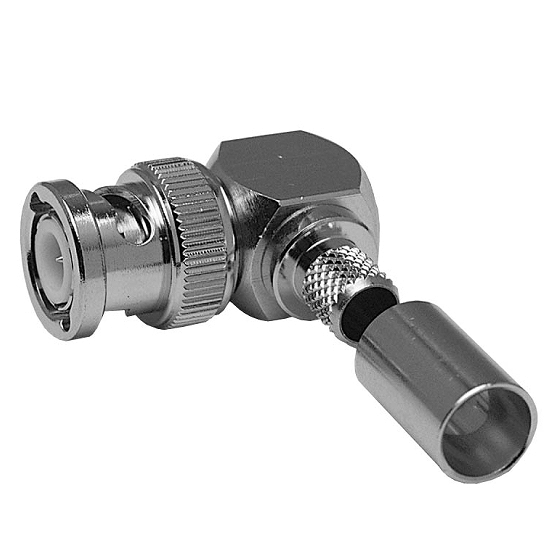 【BNC-LP-3A】BNC型コネクタ(L Type PLUGS(Crimp Type))