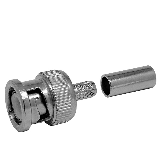 【BNCP-3DA-K】BNC型コネクタ(PLUGS(Crimp Type))