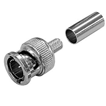 【BNCP-5FSA】BNC型コネクタ(PLUGS(Crimp Type)75Ω)