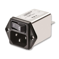 【FN9264-1-06】FILTER IEC INLET 2 POLE SWITCH 1A