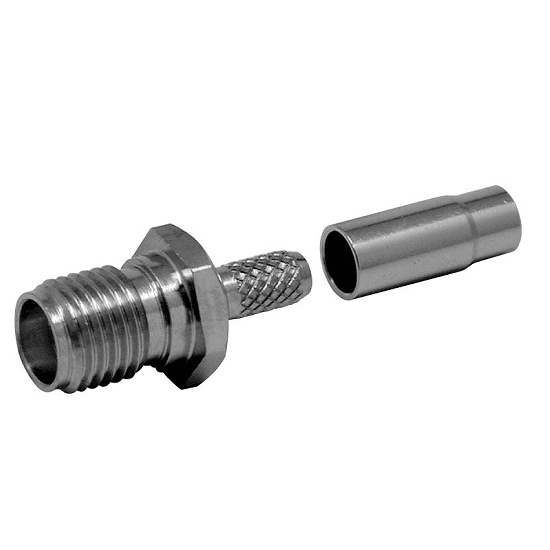 【SMAJ-1.5A(Ni)】SMAコネクタ(LACKS(Crimp Type))
