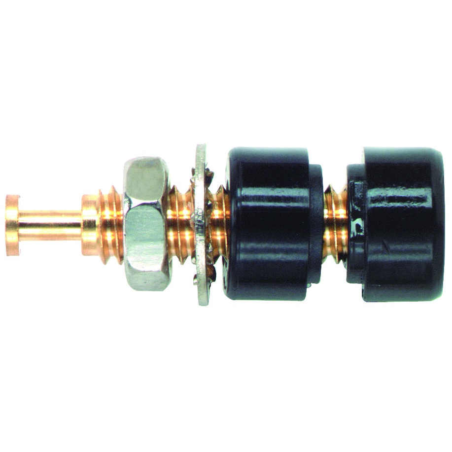 banana5555専用 BANANA JACK MINIATURE 5A TURRET BLK 2142-0 POMONA製｜電子部品