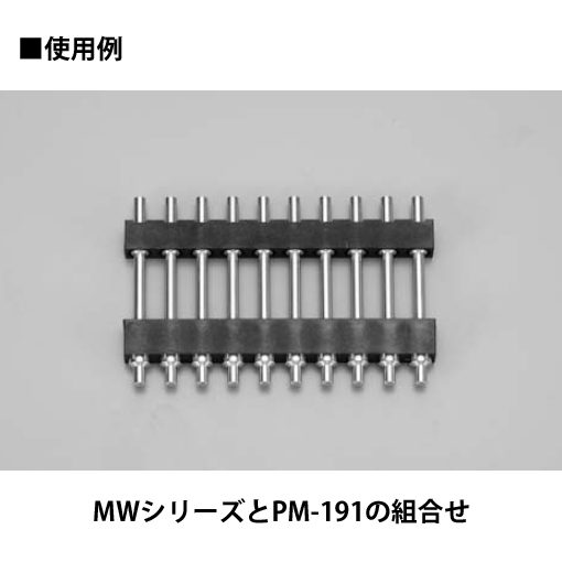 大電流用二段重ね端子 5.08mmピッチ H=18mm(10本入)【MW-5-12-10P】