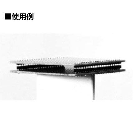 超小型二段重ね用端子 1.27mmピッチ L=4.9mm(10本入)【MX-1-3-40P】
