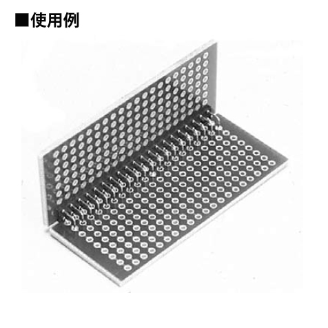 超小型アングル型 2列タイプ MZWシリーズ(10本入)【MZW-3-2-20PW】