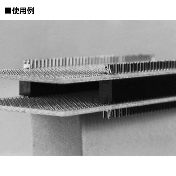 超小型二段重ね用端子 2列タイプ(固定型)H=5.0mm(10本入)【MBW-1-5.0-40PW】