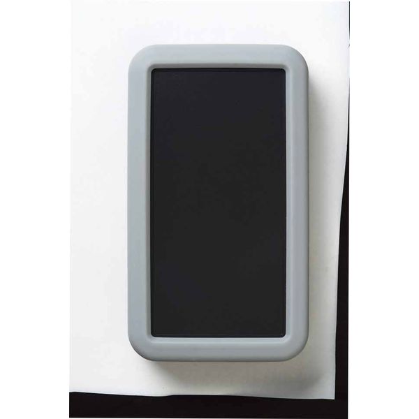 LCS型シリコンカバー付きハンドタイププラスチックケース(電池構造：単4 × 2 本/ダークグレー：パネル/ライトグレー：シリコンカバー)【LCS115H-F2-DL】