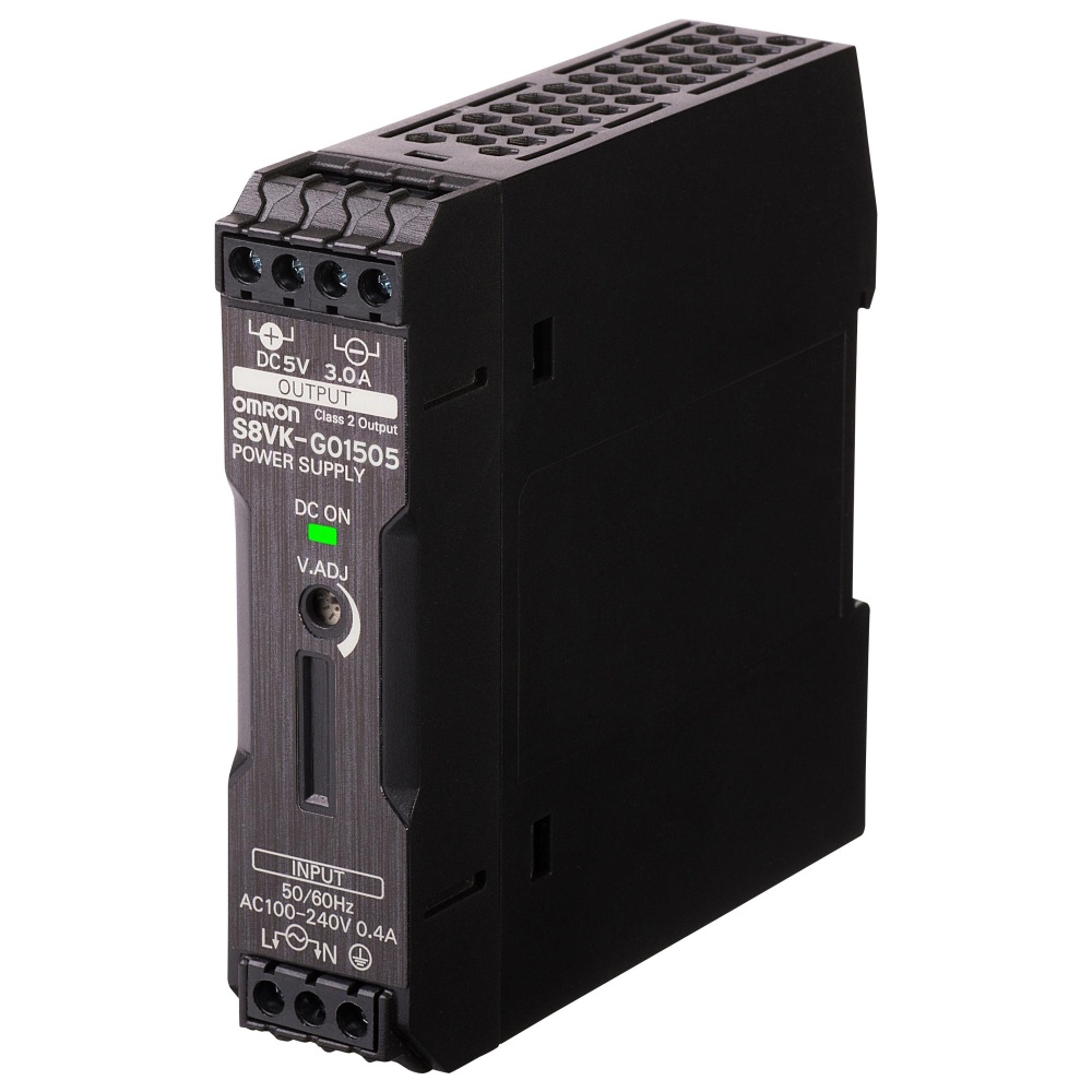 POWER SUPPLY AC-DC 5V 3A S8VK-G01505 OMRON製｜電子部品・半導体通販 
