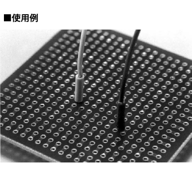 チェック用コンスルー XCシリーズ(10本入)黒 0.8～0.9Φ【XC-1ｸﾛ】