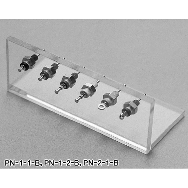 超小型パネルチェック用端子 信号ラインチェック用 黒(10個入)【PN-1-2-B 黒】