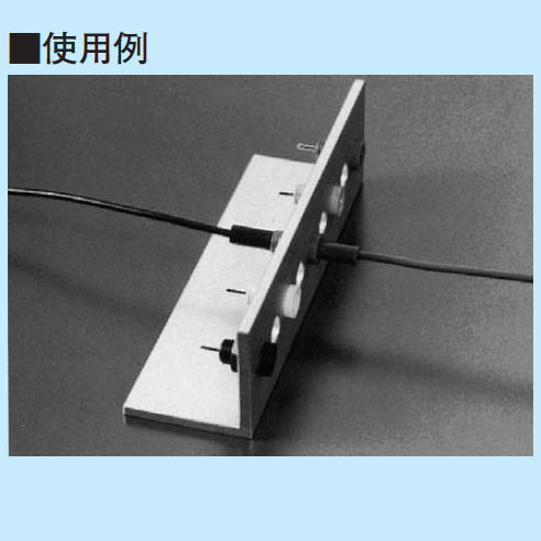 超小型パネルチェック用端子 ソケットタイプ(適合オスピンφ2.0用)白(10本入)【PN-7-1-A 白】