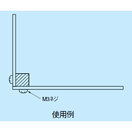 プリント板垂直取付ブロック BBシリーズ(□10)(100本入)【BB-001】