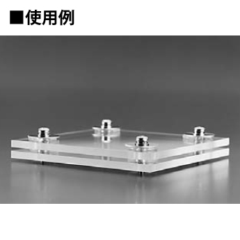 防振用ゲルブッシュ 適正荷重0.5～2.5kg 取付穴径9.2φ 取付可能板厚0.5～3.5mm【GB-2-1】