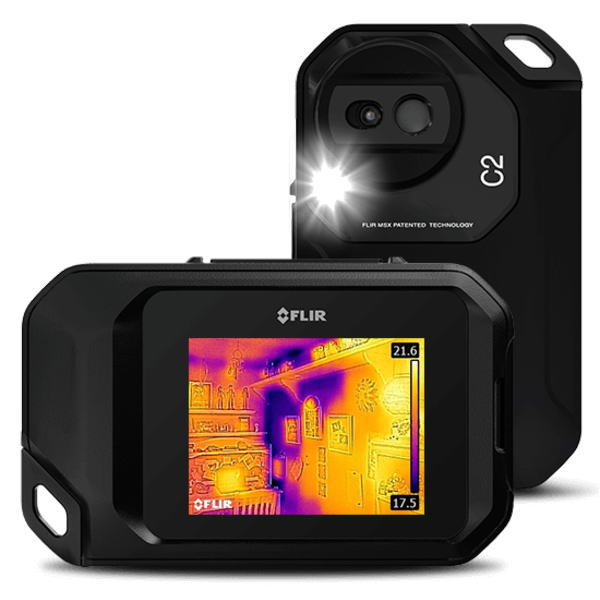 赤外線サーモグラフィカメラFLIR C2