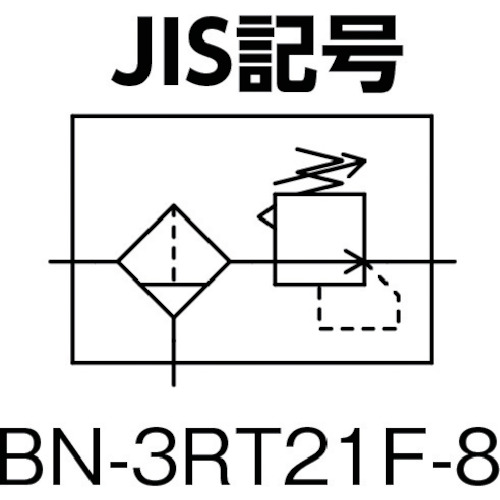 フィルタ付減圧弁10A【BN-3RTOF-10】