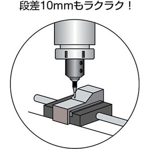 ラインマスター超硬チップタイプ 芯径10mm 先端角度90゜【S32-130】