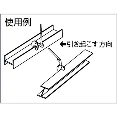 形鋼つり専用クランプ 0.5t【AST-0.5】