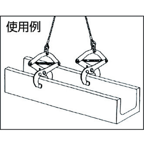 吊クランプPW型 0.5t(2台入り)【PW-500】