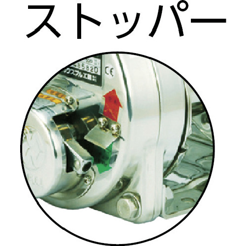 ステンレス手動ウインチ(電解研磨)【ESB-10】