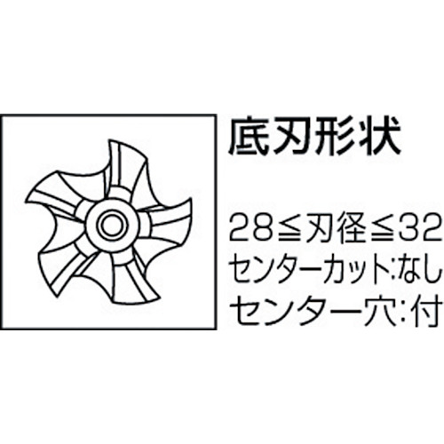 ラフィングエンドミル(Mタイプ)【MRD3000S25】