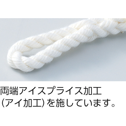 ビニロントラックロープ 3つ打 線径12mmX長さ30m【TR-1230】
