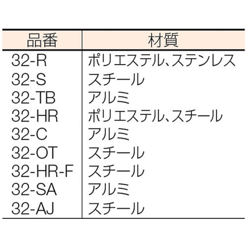 中型「天井付シングルブラケットA」(001379020)【32-TB】