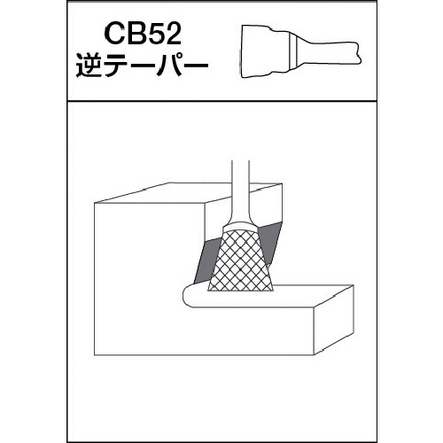 超硬バー Cシリーズ【CB52C103】