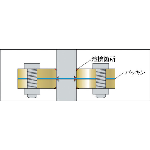 フランジPL型SS400【N10SOP-F-100A】