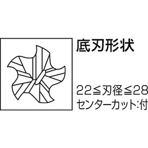 バイオレットファインラフィンエンドミル【VAMFPRD2200】