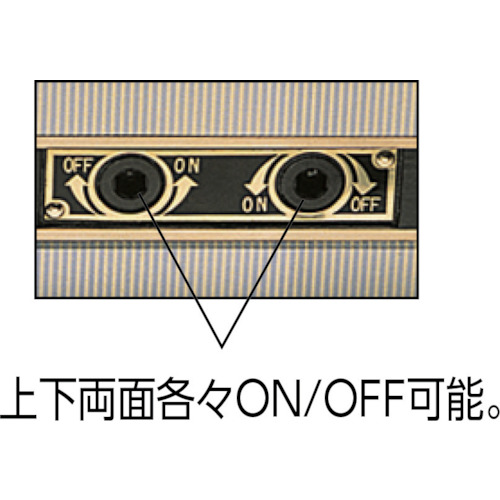 両面吸着永磁ブロック【KPB-2F25】