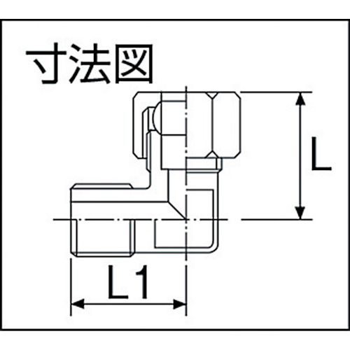 リングエルボ PT1/8XΦ5【RL-1105】